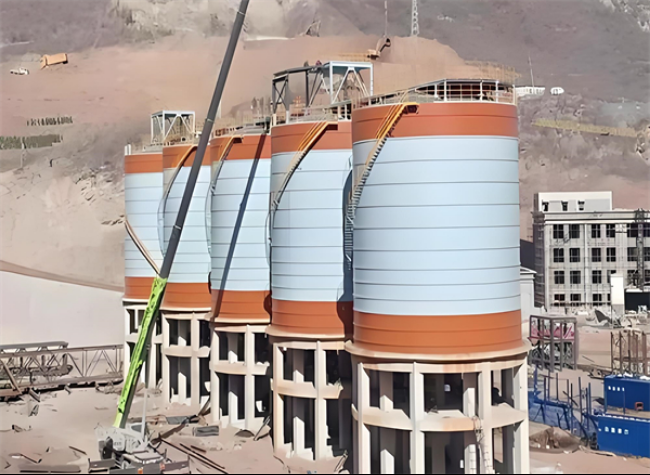 霞浦高架钢板仓